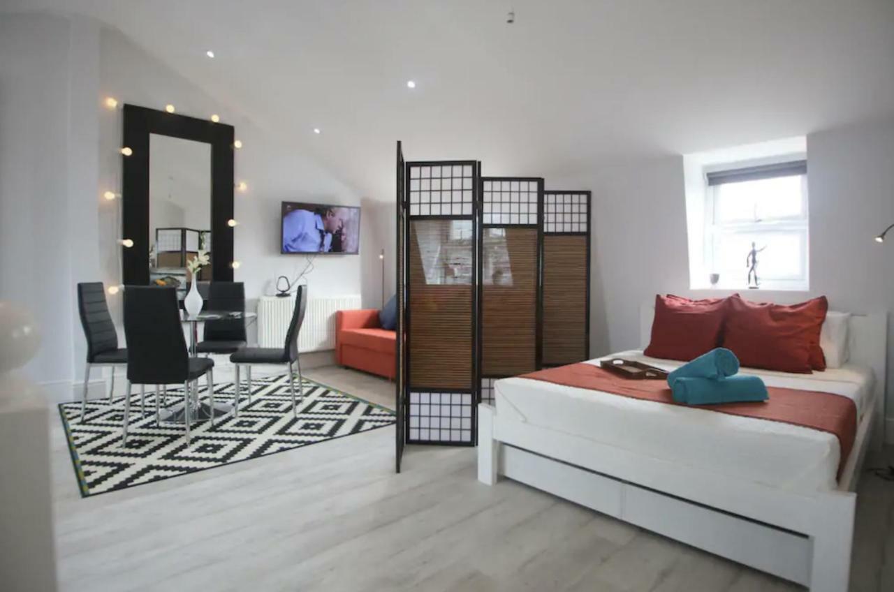 לונדון Quirky Cosy Marleybone Victorian Loft Apartment מראה חיצוני תמונה